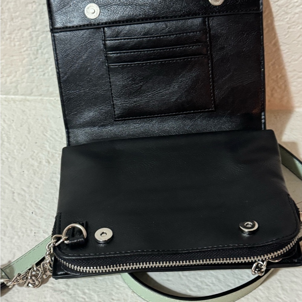 Steve Madden Mint Green Crossbody Bag Like New Condition - Picture 6 of 9
